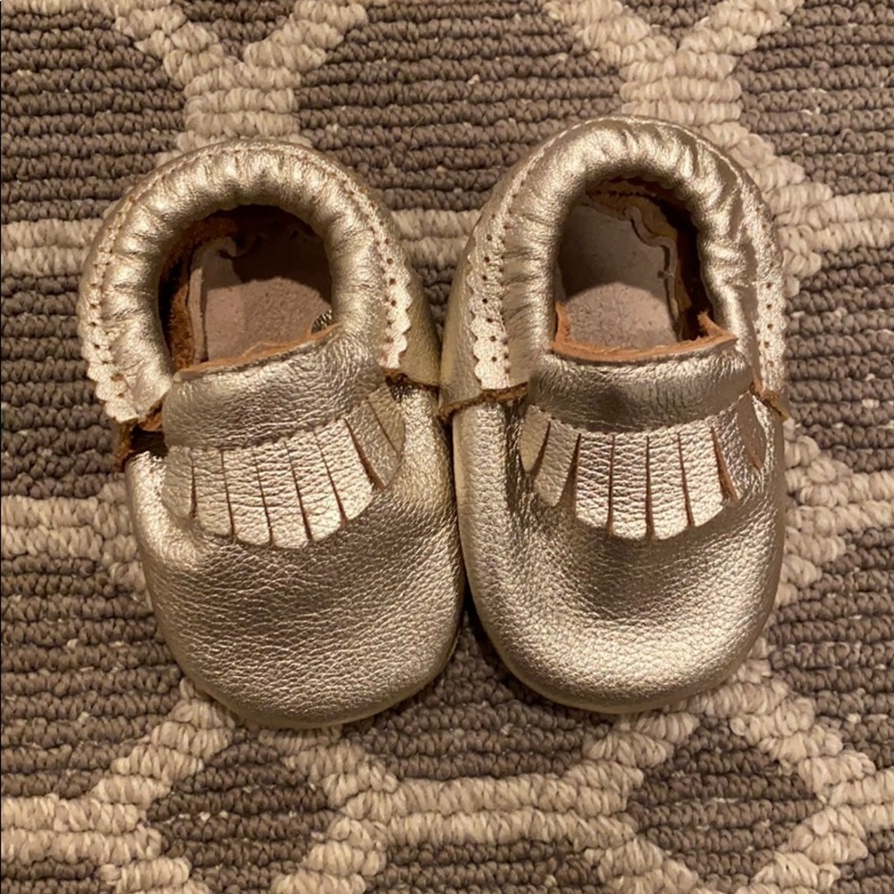 Like new Hanna Anderson golf moccasins size 1